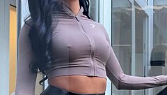 i clean up then get my latina big ass fucked hard by roommate