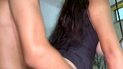 i fuck my stepsis pussy close-up till creampie explosion inside