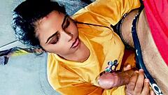 indian bhabhi's sloppy deepthroat cum explosion thrill