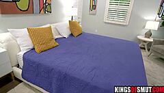 Peeping guy caught fucks brunette milf pussy hard!