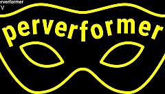 double latex dommes train bound slave with brutal face sitting heels