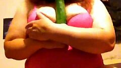 i sucked that fat hungarian old bitch ronda with a huge cucumber!