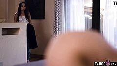 teen roommates scissor passionately after lesbian porn catch