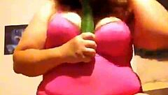 i sucked that fat hungarian old bitch ronda with a huge cucumber!