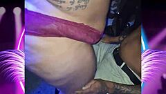 Hubby asks brazilian bbw prostitute to strip then she sucks cock