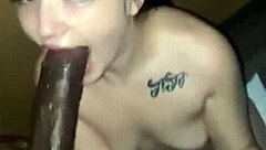 my wife throats huge black cock sloppy deep