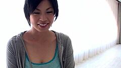 JAPANESE KIMONO SLUT SUCKS COCK OUTDOORS UNCENSORED