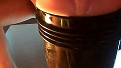 Fleshlight Gets Intense Homemade Pounding Session