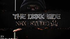 wow my first time with a crowd of big black cocks pounding me