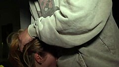 Big cocks circle fuck cute teen at wild party part 1