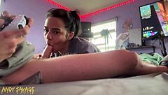 Tiny latina girlfriend rough assfucked doggystyle creampie boyfriend domination wet pussy