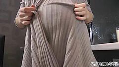 Fingering 37-Week Pregnant Pussy to Ecstasy