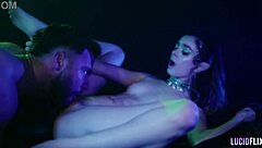 Molly Little Rides Bodybuilder in Lucidflix Luminati
