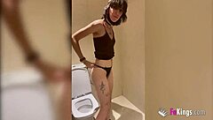 20yo hairy pussy seduced ridden cowgirl by older man