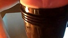 Fleshlight Gets Intense Homemade Pounding Session