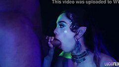 Molly Little Rides Bodybuilder in Lucidflix Luminati