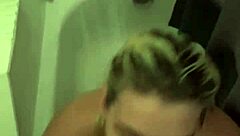 Stepbro stepsis share wet soapy shower big tits ass pussy blonde bathing