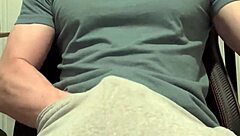 quick handjob on sleeping tight big cock amateur solo