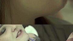 Super Close-Up Blowjob Ends in Mouth Cum