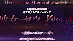 hentai boss bent over takes monster cock anal creampie doggystyle moaning