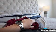 stepmom alison rey catches joshua lewis stroking then craves his cock