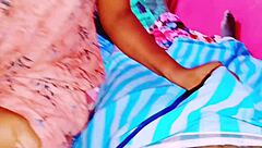 indian milf rides hardcore cowgirl with dirty telugu talks intense fucking action