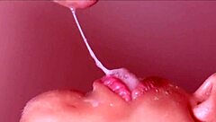 JAPANESE WIFE SUBMITS TO NEIGHBOR'S CLOSE-UP CUMSHOT FACIAL