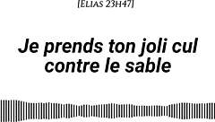 imagine my voice whispering as i cream your ass on the beach waves crashing