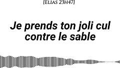 imagine my voice whispering as i cream your ass on the beach waves crashing