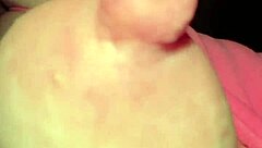 18yo cutie begs cum first time erect my big nipples pov