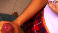 Stepdaughter's Tight Pussy Struggles But Takes It All!