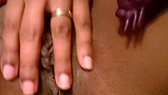 new toy vibrator buzzes my big juicy clit