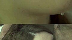 Super Close-Up Blowjob Ends in Mouth Cum