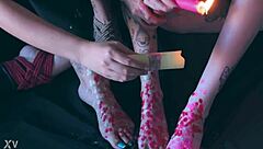 Kinky Games Make These Bare Feet Squirm Excitedly!