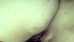 Kassandra storm's hairy ass gapes with glass toys