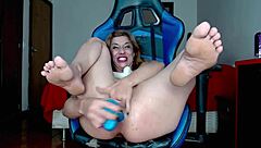 i watched lettywild's live double penetration sloppy blowjob action