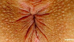 Pulsating Anal Orgasm Contractions Up Close in Tight Asshole