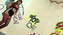 i crave licking that skanky lesbian's wet pussy in fishnets