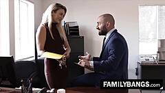 businessman hires adira allure for office anal cumshot doggystyle
