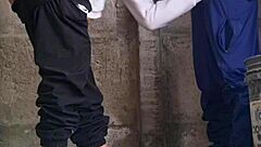 let's sneak off to fuck outdoors hidden