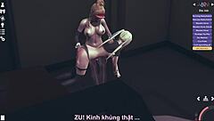 Vietnamese girl enjoys intimate asian moment