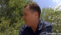 Aj estrada fucks buddy hard while cuckold husband watches