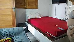 i sneaked into the bathroom to help the sexy latina bookworm and we fucked hard with her small tits bouncing