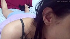 morena safada deepthroats negao and swallows hot cum