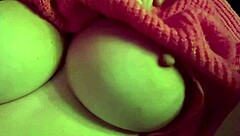 italian milf artemisia love jiggles juicy natural tits close-up