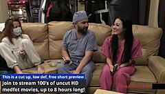 bratty cheerleader blaire celeste backstage nurse fetish tickle