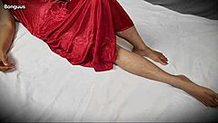 Brunette Wife's Hairy Big Tits Pussy Gets Pounded Hard