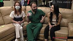 bratty cheerleader blaire celeste backstage nurse fetish tickle