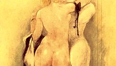 vintage sketches capture erotic antique passion