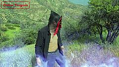 Friren's wild cosplay cowgirl ride ends in cum feast!